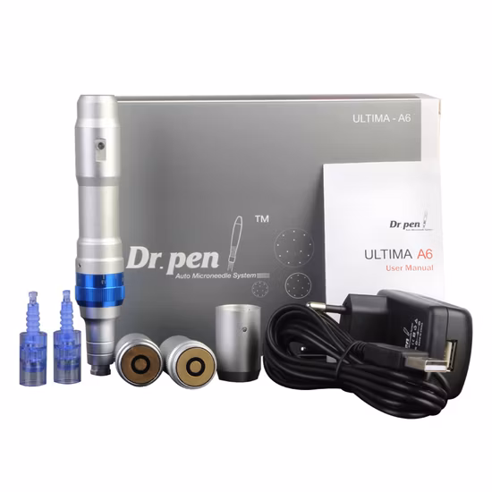 Micro aiguille thérapie corée Microneedling Derma stylo Facial Dr Pen Ultima A6 Microneedle rouleau